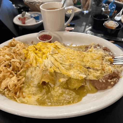 Enchiladas Montadas.