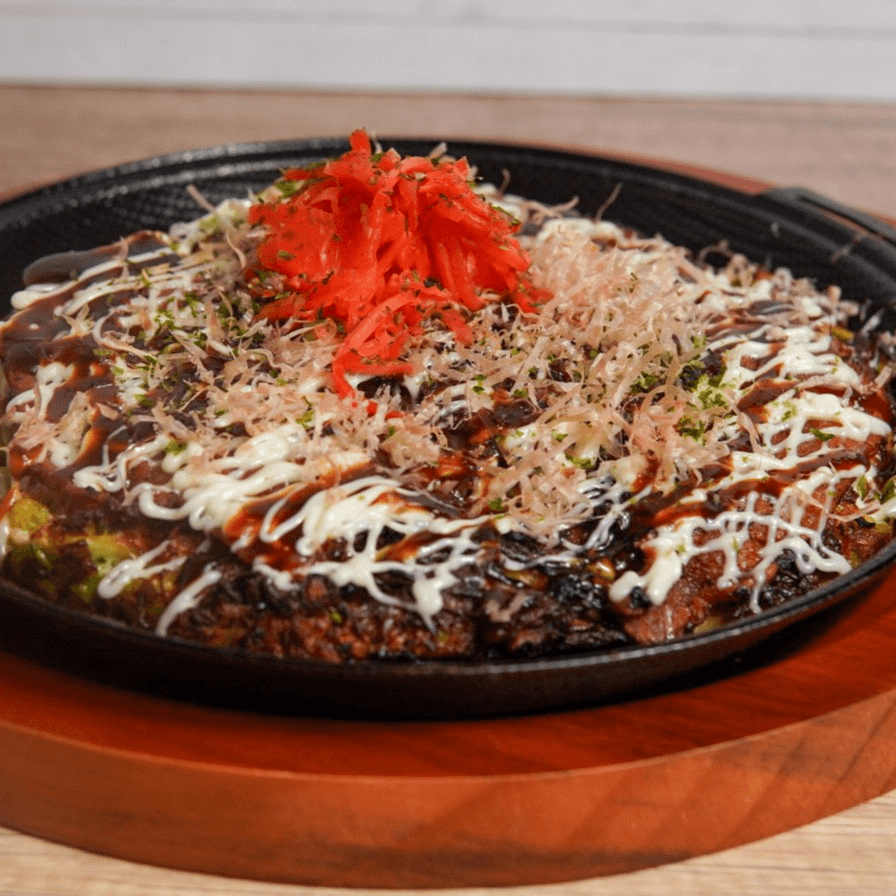 Okonomiyaki　お好み焼き.