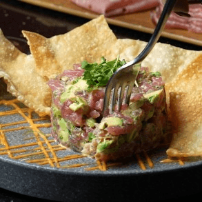 Ahi Tuna Tartare.