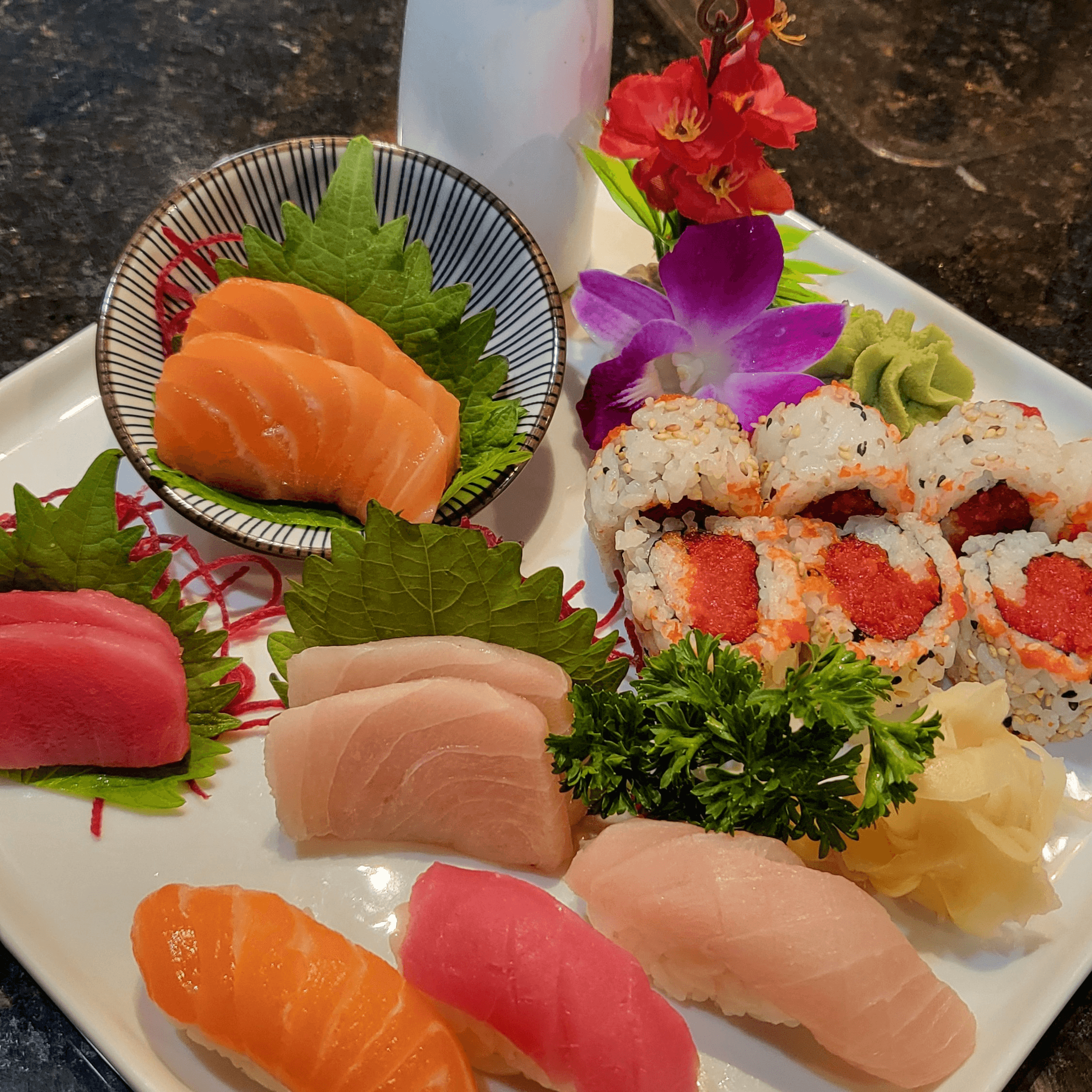 Sushi Sashimi Set.