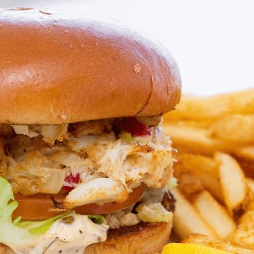 Crab Sandwich.