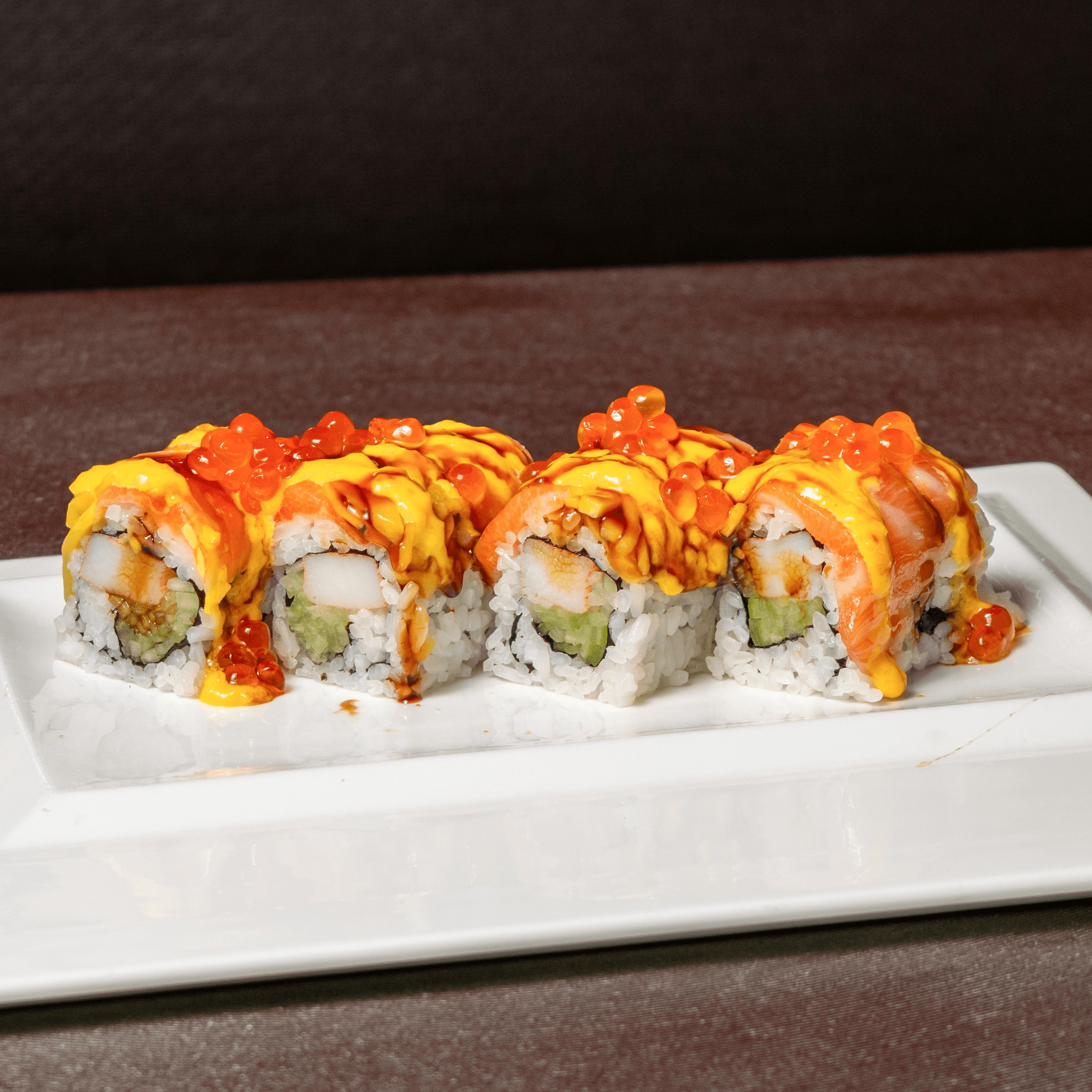 Autumn of New Brunswick roll.