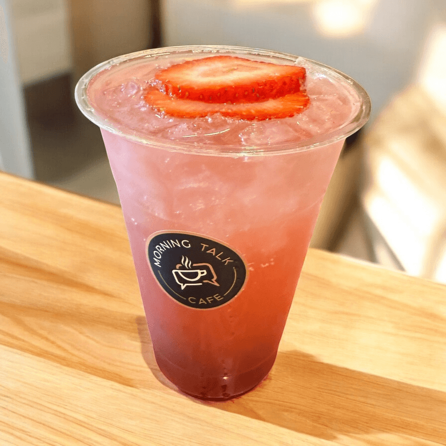 Italian Strawberry Soda 20oz.