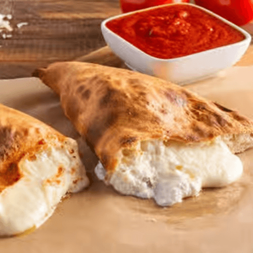 Ricotta & Mozzarella Calzone.