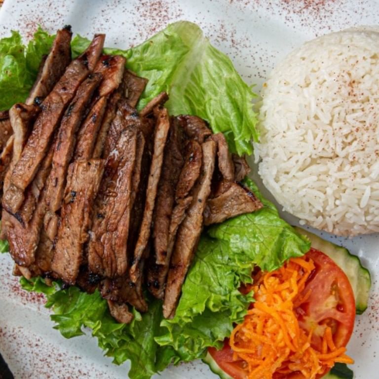 Pork Rice Plate (Kids Com Heo).