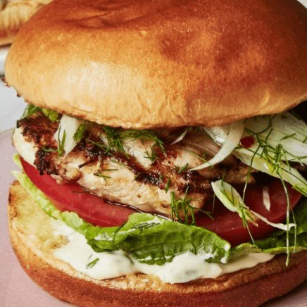 Grill Chicken Burger.
