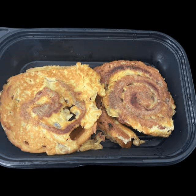 Cinnamon Roll French Toast.