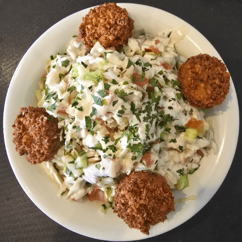 Falafel Salad.
