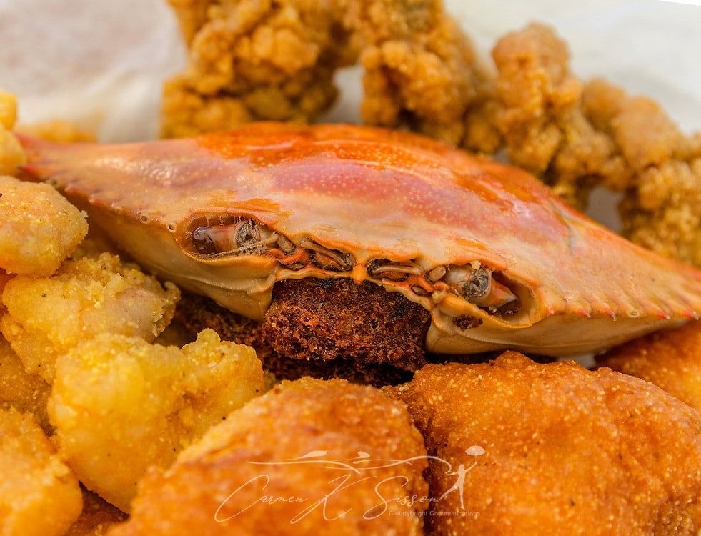 Deviled Crab - single serving.