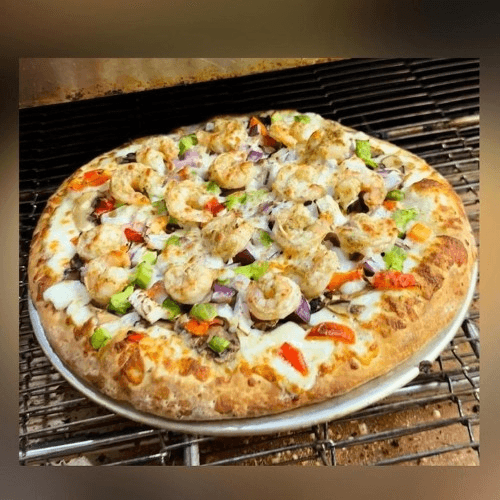 Garlic Shrimp Pizza (28")