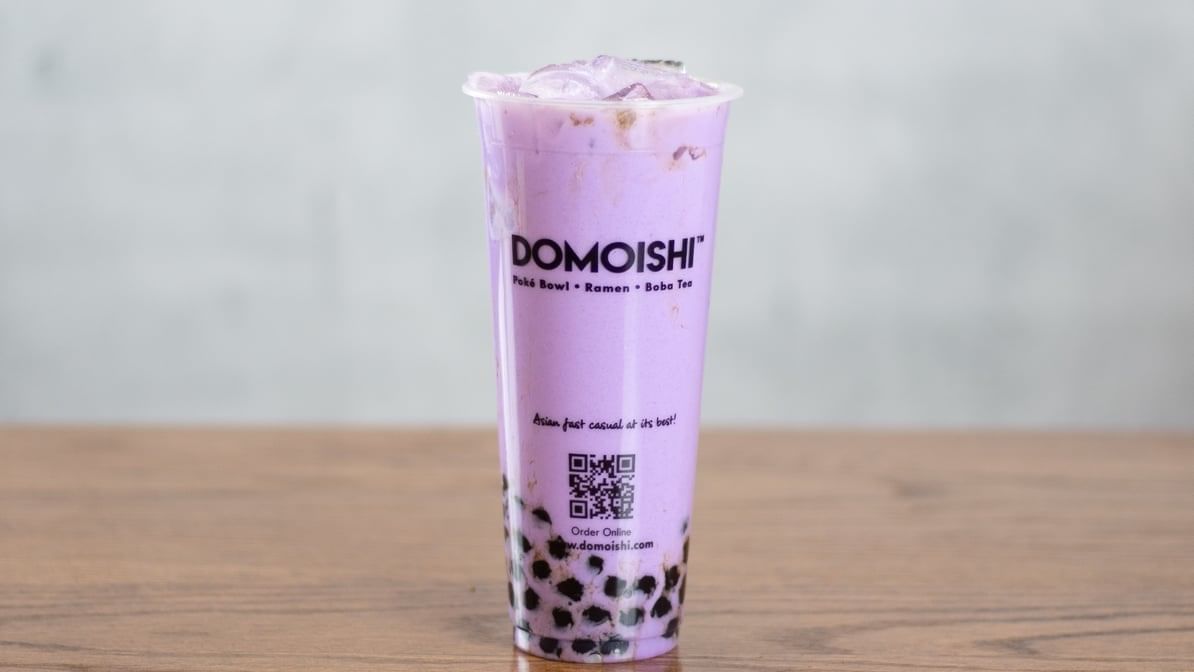 Taro milk tea.