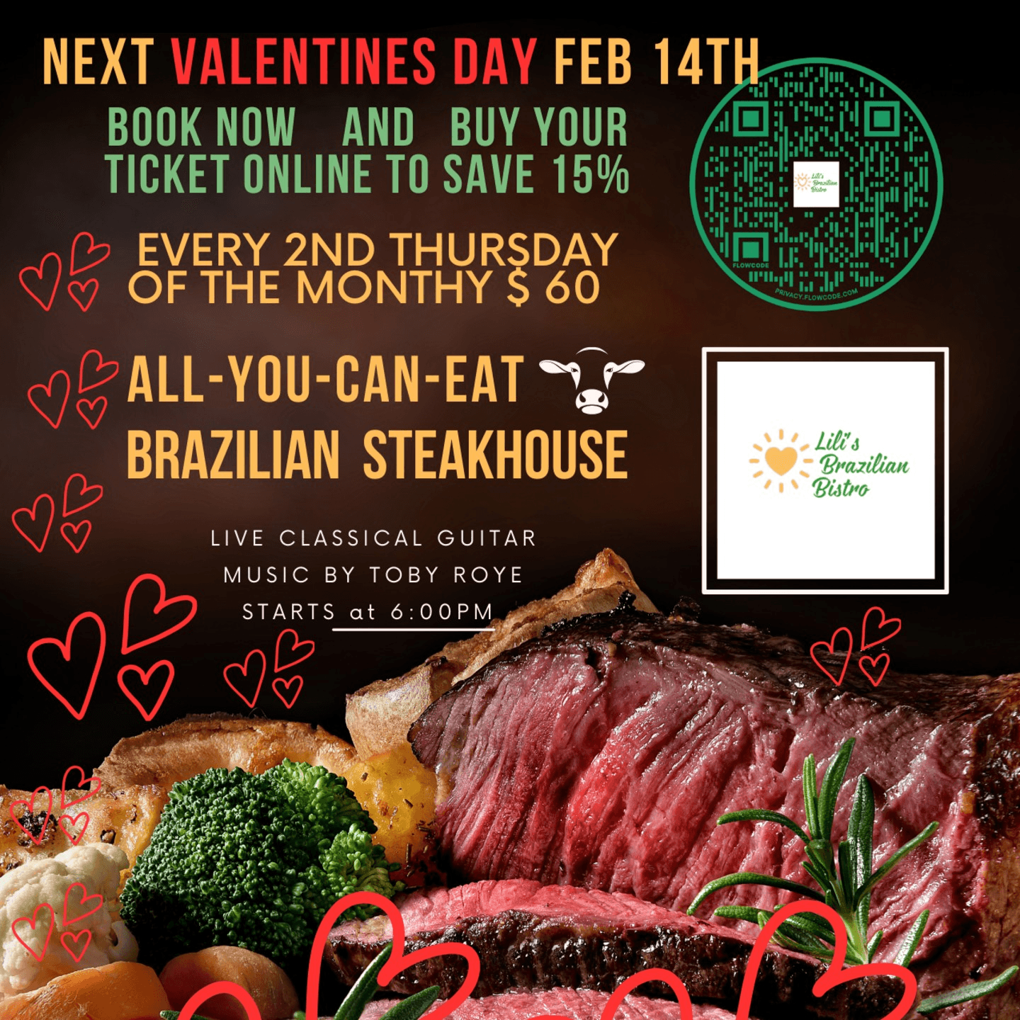  Join us for Valentine's Day! 