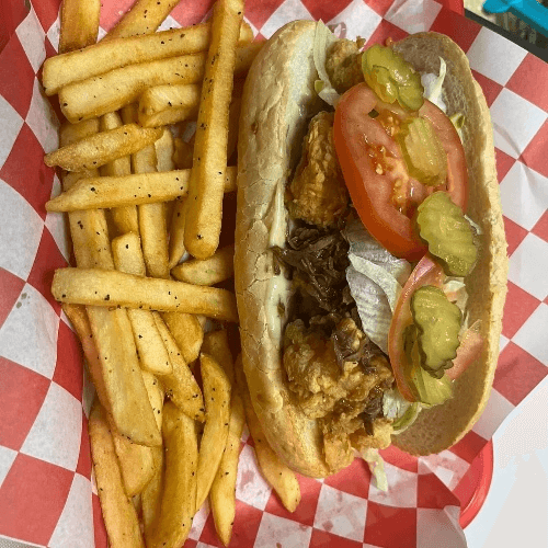 Roast Beef Debris Po-boy.