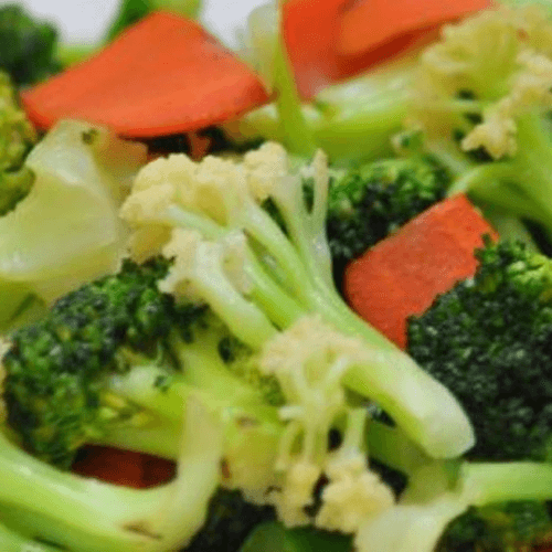 Sauteed Broccoli & Cauliflower  炒双花
