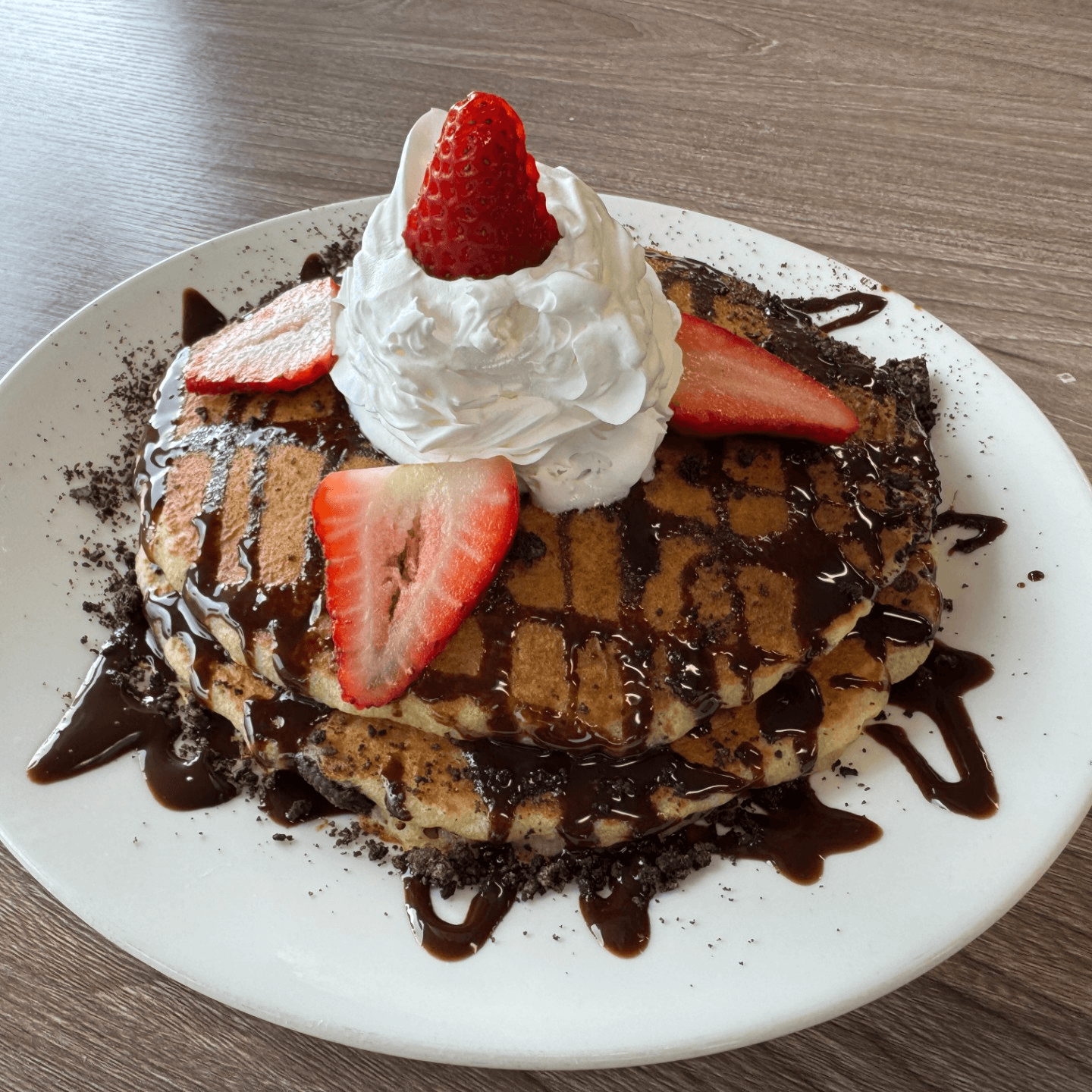 Indulge in Our Decadent Oreo Pancakes!