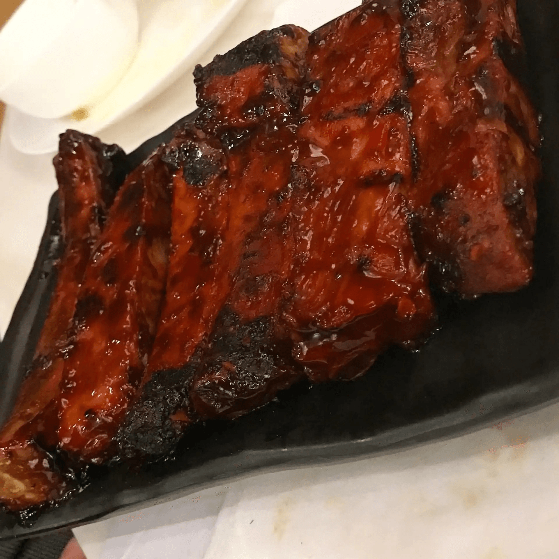 广式排骨 Barbecue Spare Ribs.