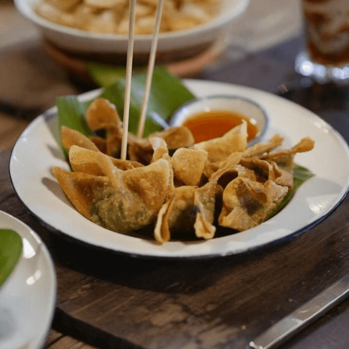 Crab Rangoon.