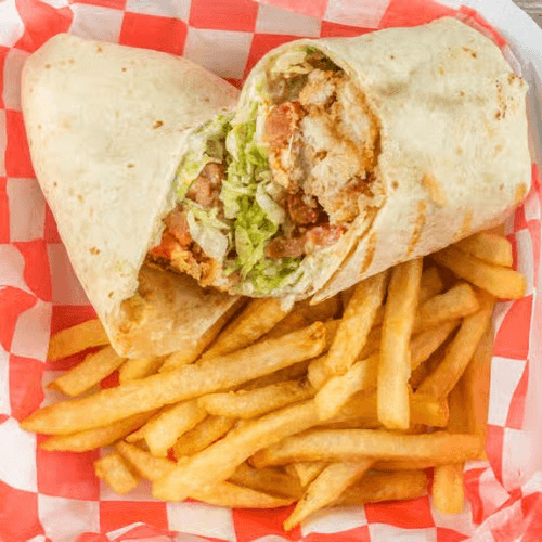 Honey Mustard Chicken Wrap.