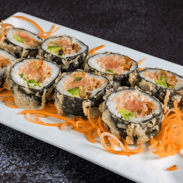 Crunchy Spicy Tuna Tempura Roll.