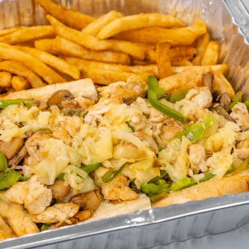 Regular Philly Cheese Chicken.