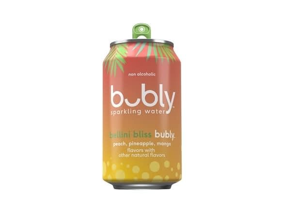 Bubly Non Alcoholic Sparkling Water Bеllini Bliss.