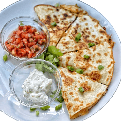 Chicken Bacon Ranch Quesadilla