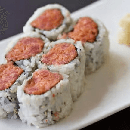 Spicy Tuna Maki Roll.