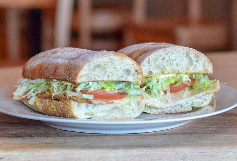 Chicken Cutlet Hoagie.