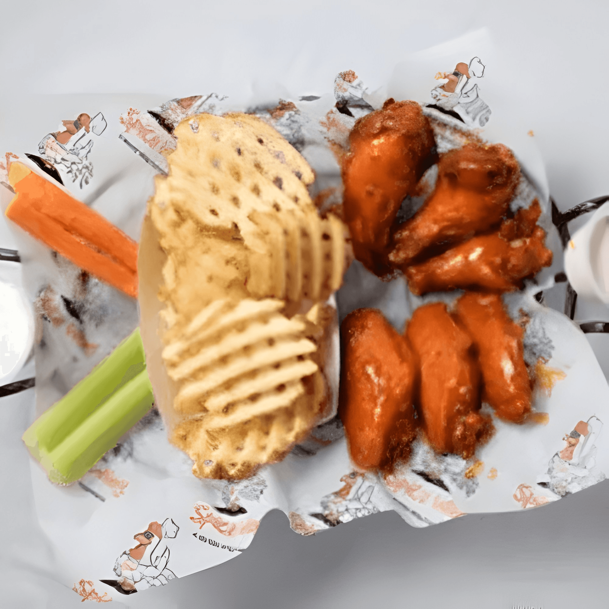 20 PC Wing Combo Daily Special.
