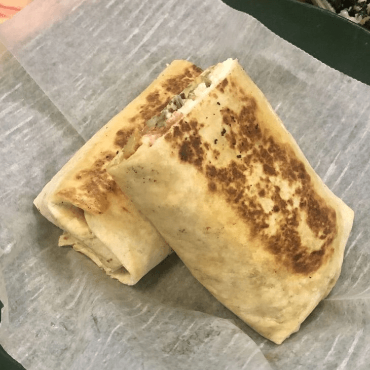 Burrito Beef, Bean, Chicken or Cheese.