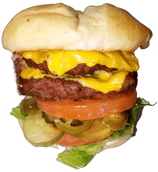 Double Cheese Burger.