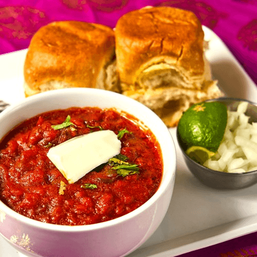 Cheese Pav Bhaji