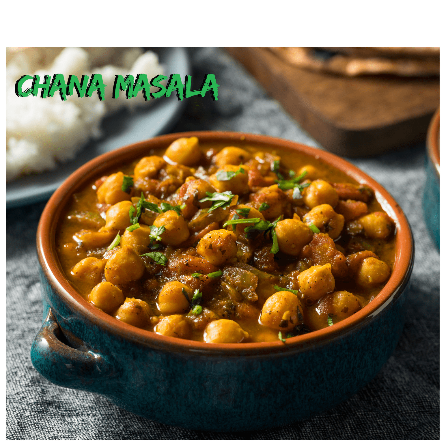 Channa Masala (Vegan).