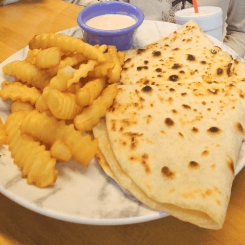 Quesadillas.