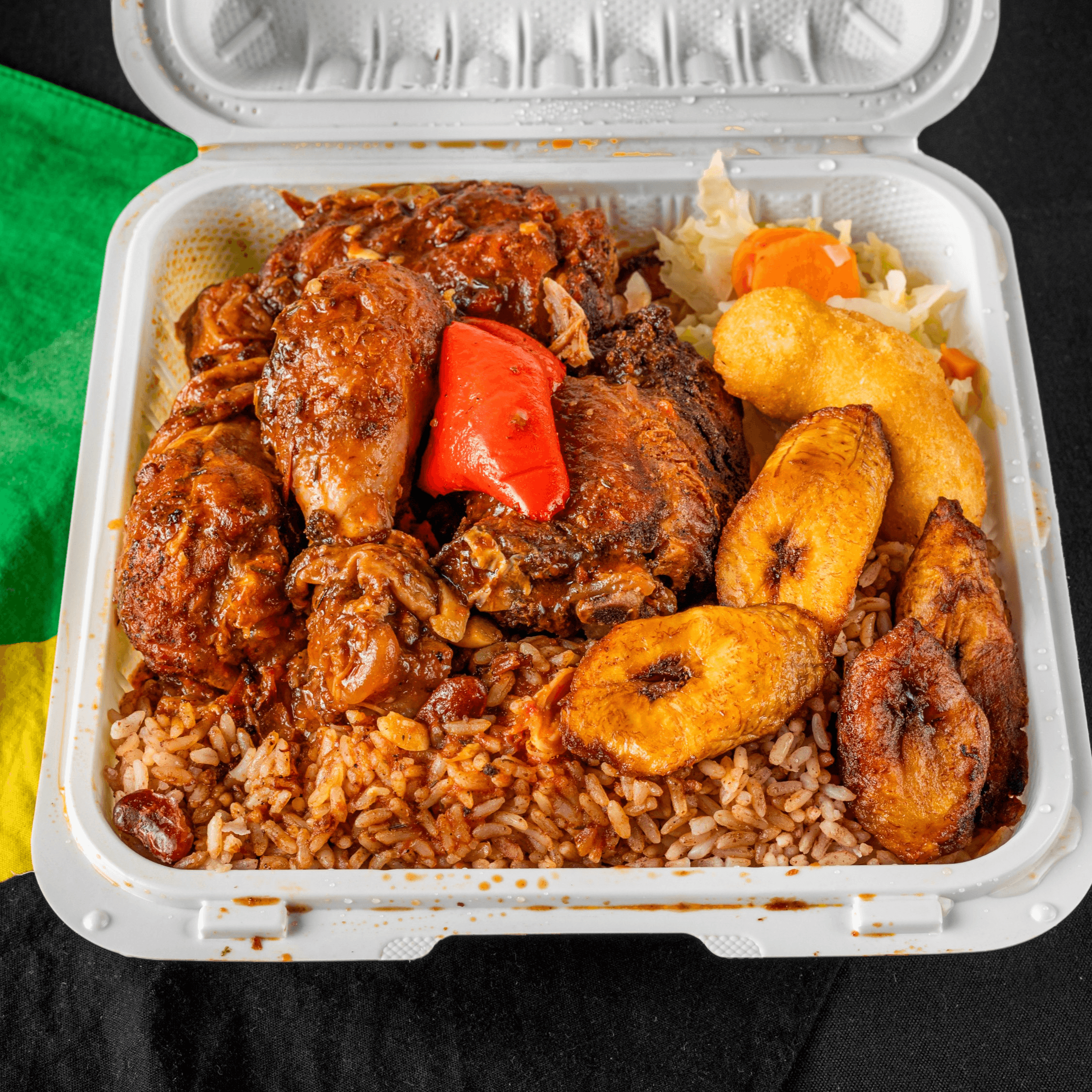 Brown Stew Chicken (special).