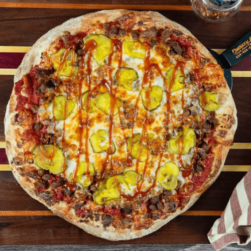 Punxy Burger Pizza (X-Large - 16" (12 Slice))