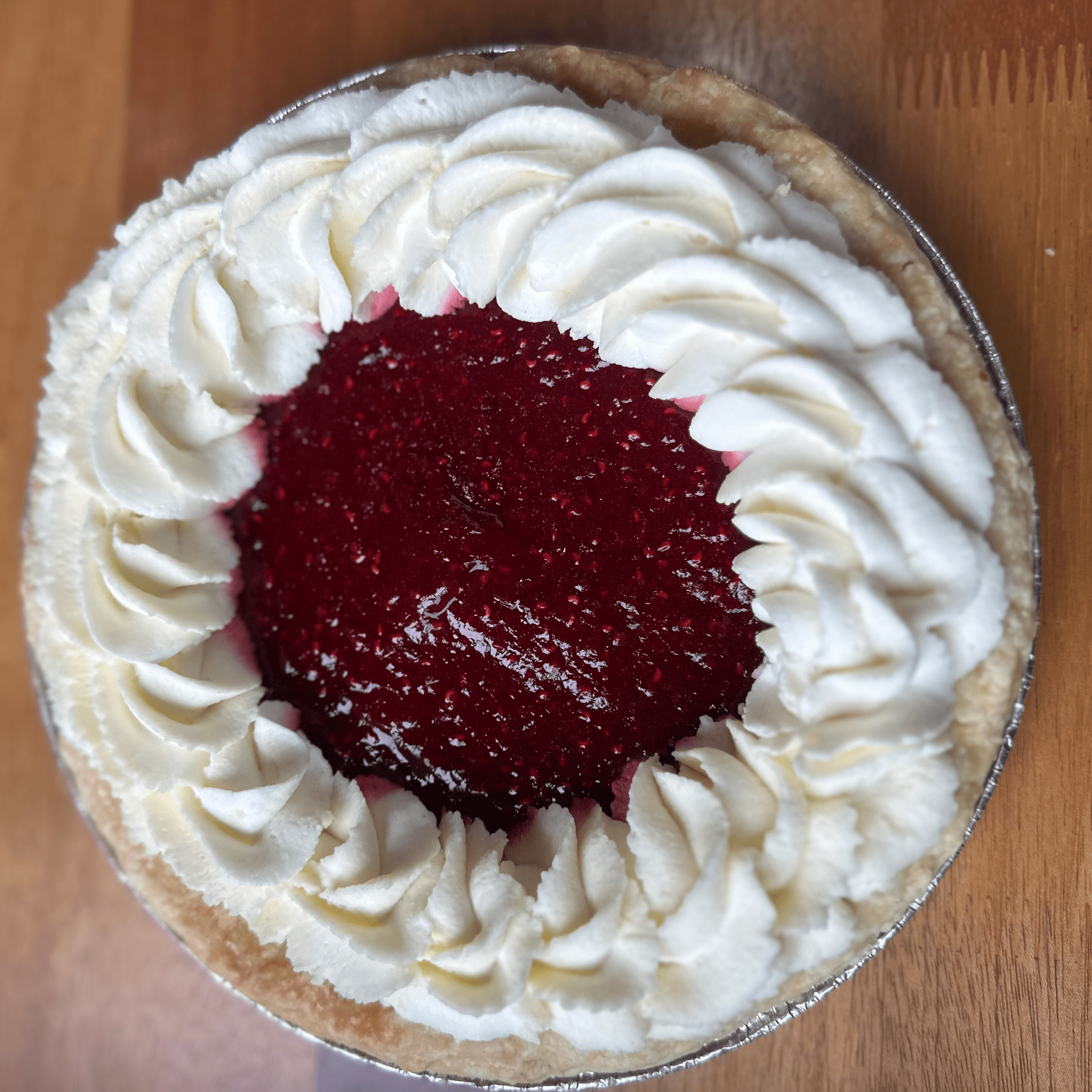 *GF Lemon Raspberry Pie - Whole.