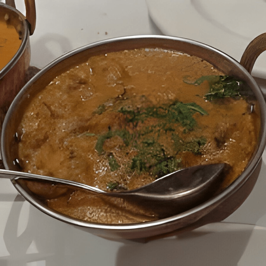 Lamb korma.