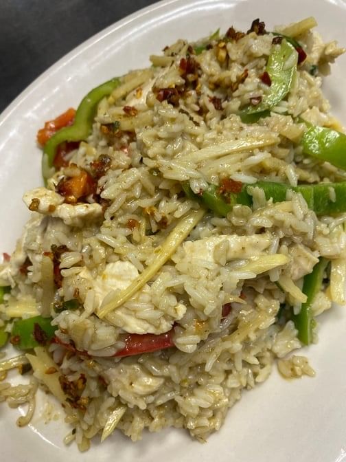 Green Curry Fried Rice.