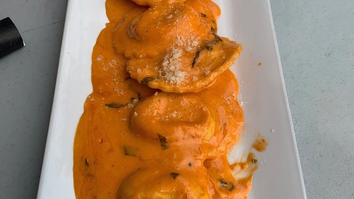 Lobster Ravioli.