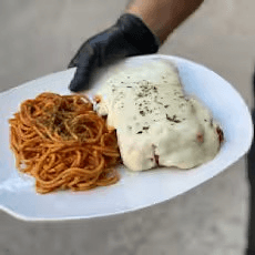 Chicken Cutlet Parmigiana.