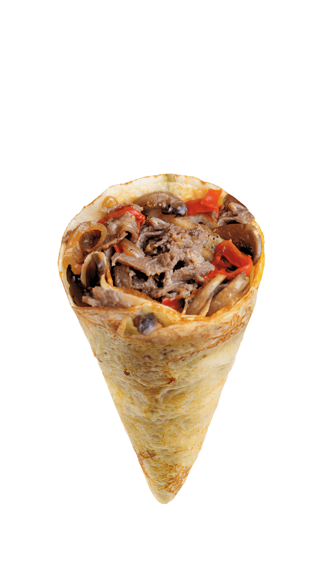 Philly Cheesesteak Crêpe.