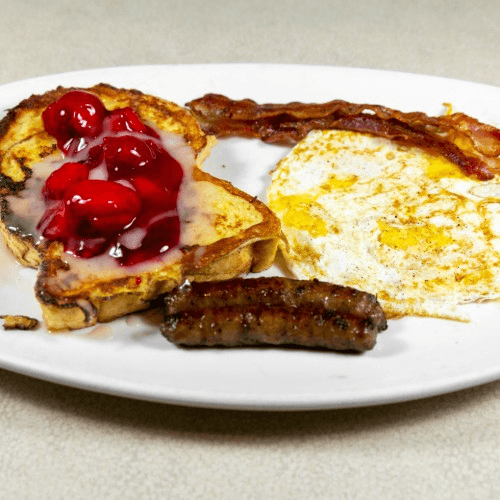 Cinnamon Swirl French Toast.