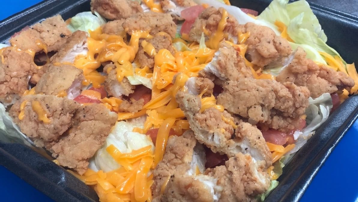 Crispy Chicken Salad.