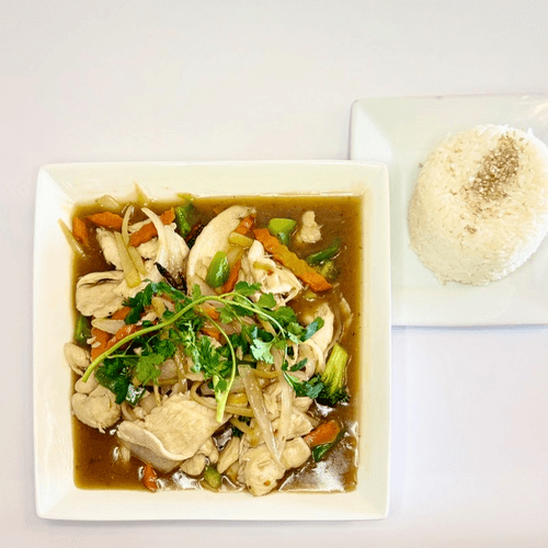 Spicy Ginger Chicken.