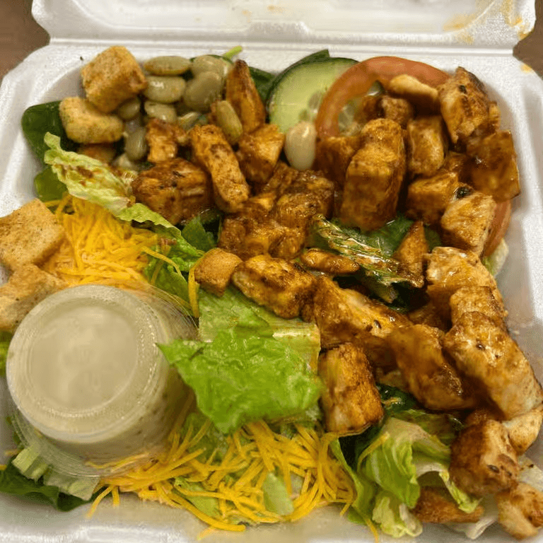 Spicy Chicken Salad.