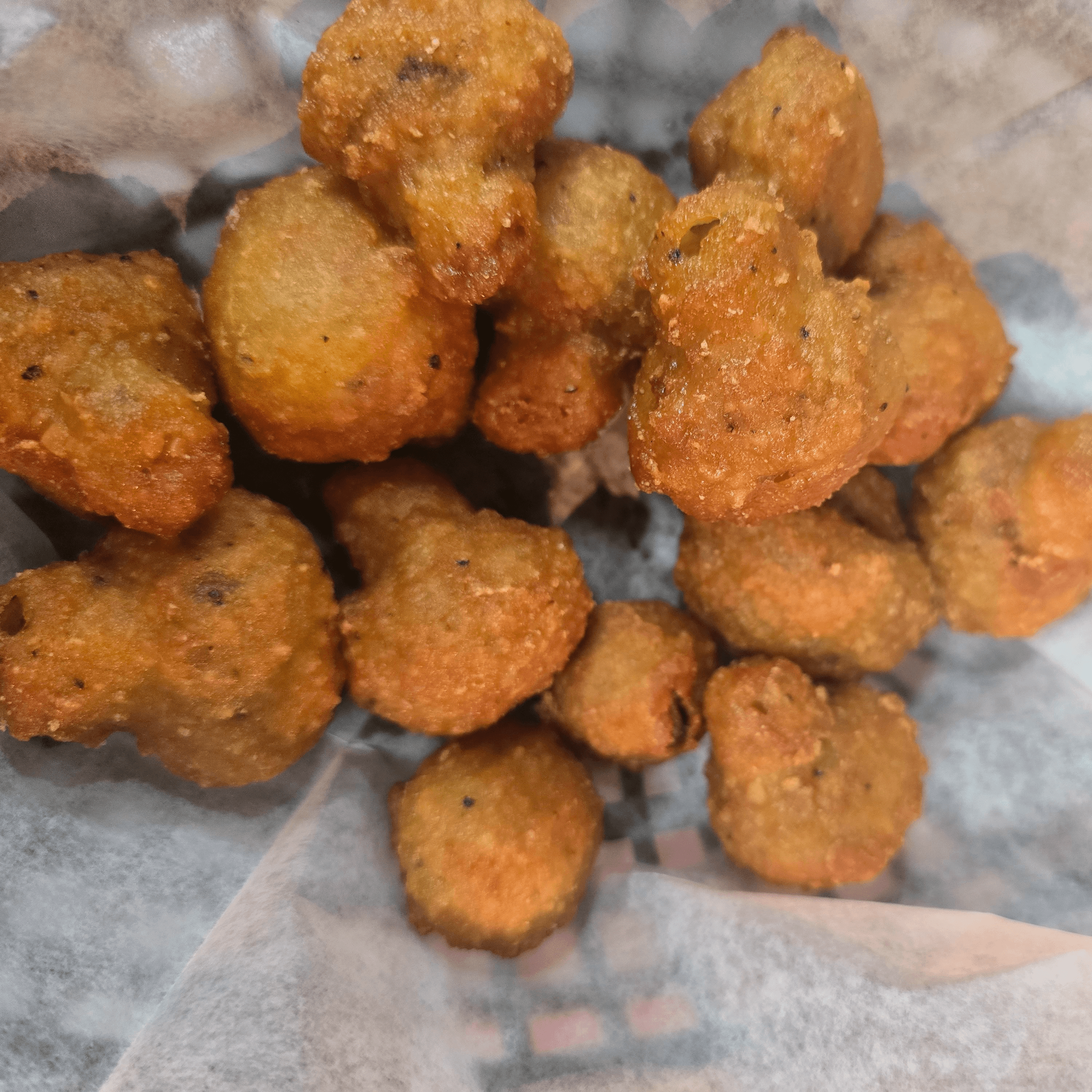 Breaded Mushrooms.