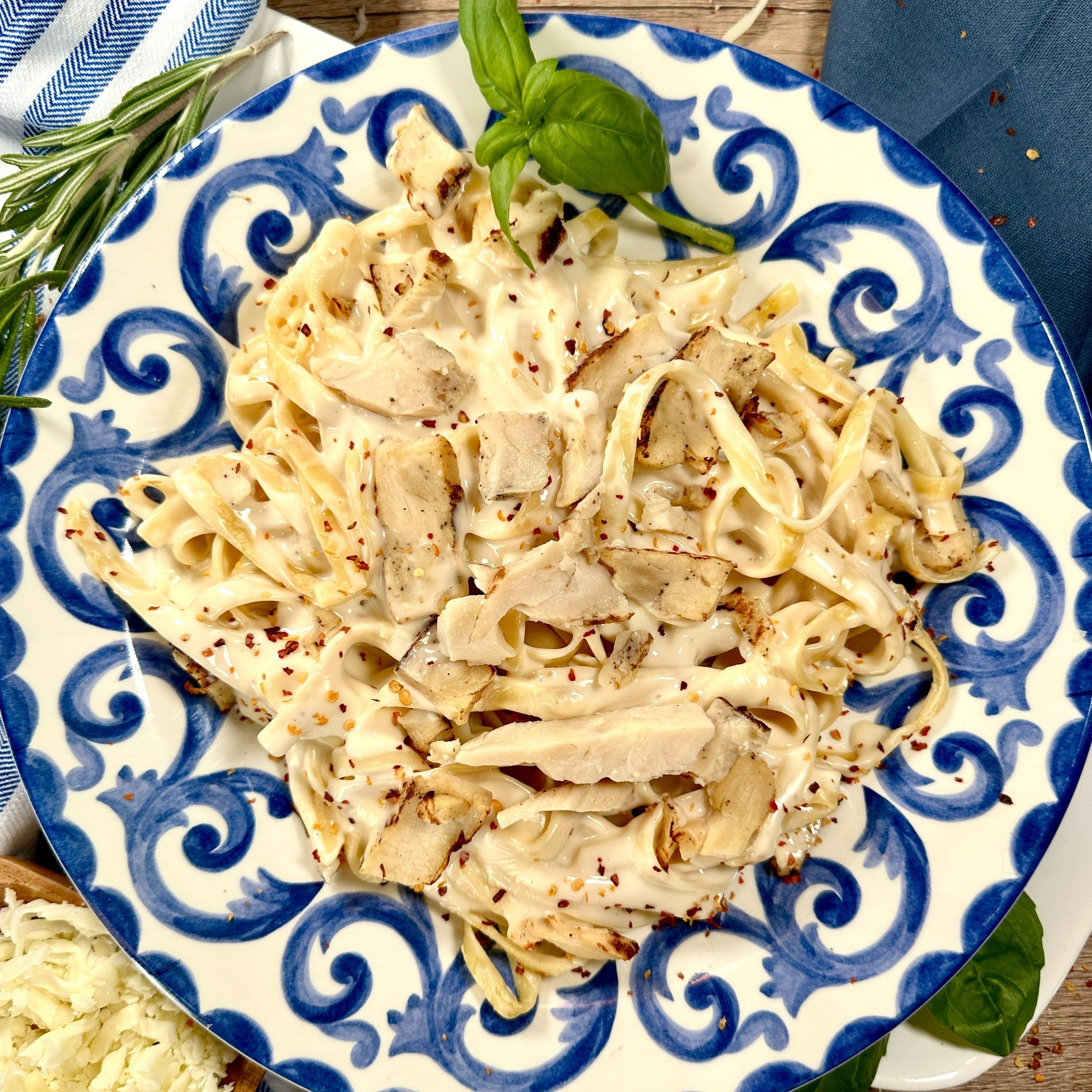 Alfredo Fettuccine | Half Order.