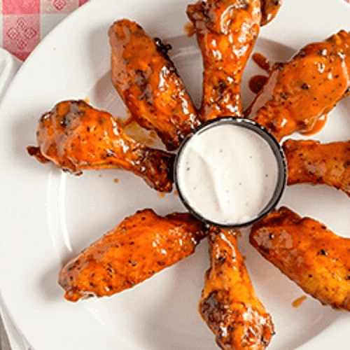 Italian Baked Wings Or Home Made Saucy Wings.