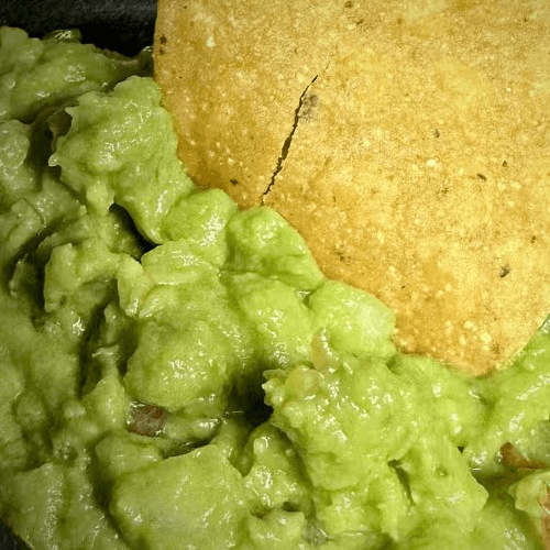 Guacamole Appetizer.